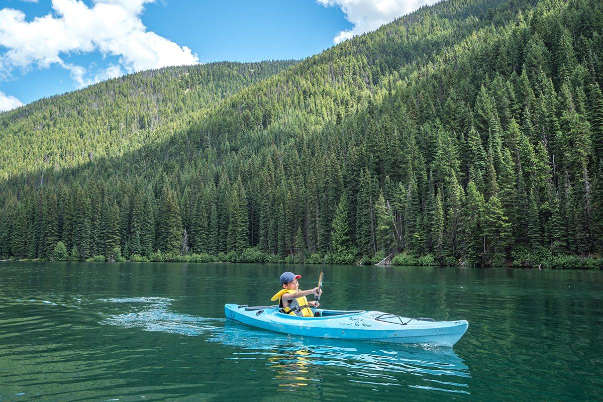 Kayaking, Manning Park