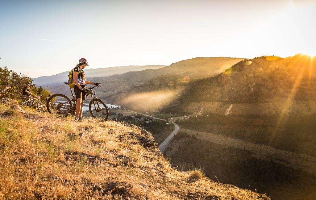 Mountain biking in Osoyoos - viewpoint