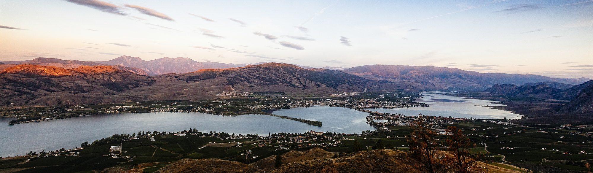 Panoramic view Osoyoos